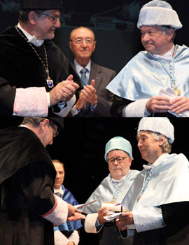 La Universitat Jaume I nombra doctores honoris causa a Sebastià Serrano y Fernando Checa