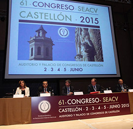 Expertos de toda España se reúnen en Castellón en el 61 Congreso Nacional de la SEACV