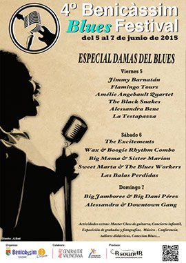 IV Benicàssim Blues Festival, del 5 al 7 de junio