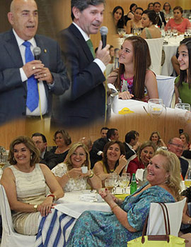 Cena de despedida de Reinas y Cortes de Honor de los años 2013, 2014 y 2015