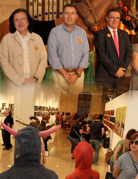 Inauguración de la exposición BOTAFOCS. 25 ANYS DE DIMONIS I BESTIARI