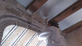 Taller de restauración de la Fundación Blasco de Alagón