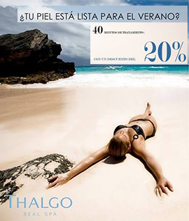 Promoción junio de Thalgo Real Spa especial corporal