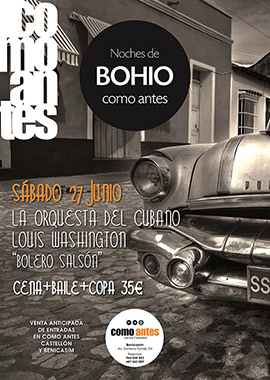 La orquesta del cubano Louis Washington en como antes Benicasim