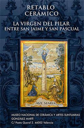 Exposición en Valencia de la Pieza del trimestre, panel cerámico de Alcora