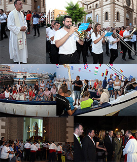 Procesión marítima en honor a San Pedro