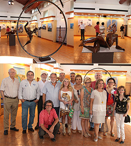 Exposición de Beni-Art en el Edificio Moruno del Grao de Castellón