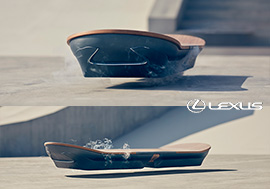 Lexus Hoverboard, el monopatín del futuro