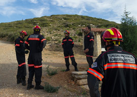 La Diputación previene el riesgo de incendios adecuando 470 km. de pistas y limpiando balsas y zonas habitadas