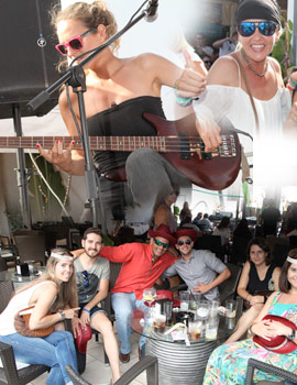 Tarde de música en el Grao