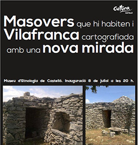 Los mapas y masías de Vilafranca, protagonistas en el Museu d'Etnologia de Castellón