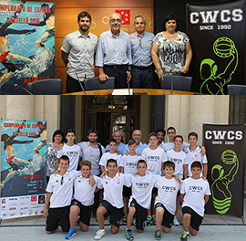 Presentación del Campeonato de España Infantil de Waterpolo
