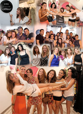 Divertida inauguración de  La Petite Mariée, nueva tienda de moda en Castellón