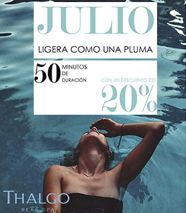 Promoción de Thalgo Real Spa especial piernas