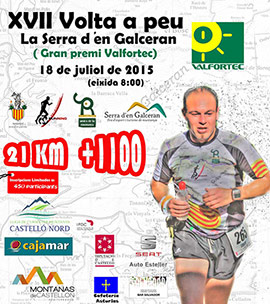 XVIII Volta a Peu de la Serra d'En Galceran, sábado 18 de julio