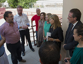 La Diputación respalda la actividad de la Asociación de Familiares de Enfermos de Alzhéimer de Castellón