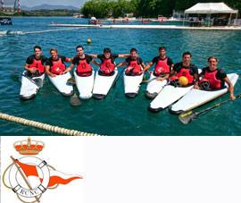 El equipo de kayak-polo del Real Club Náutico de Castellón estará en el Campeonato de Europa de Polonia