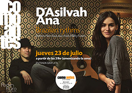 Concierto de D´Asilvah Ana en como antes Benicàssim