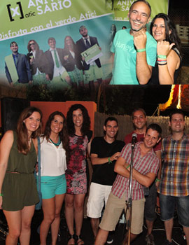 El color verde protagonista del X Aniversario de Aticsoft en Benicàssim