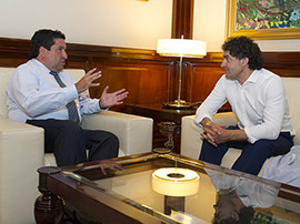 Moliner propone a la Generalitat que invierta para potenciar la promoción turística de la provincia en Europa