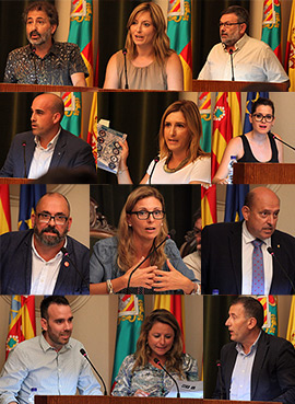Se aprueban cuatro declaraciones institucionales en el Pleno ordinario del Ayuntamiento de Castellón