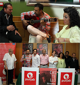Presentación del Primer Festival Flamenco en Castellón
