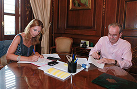El Ayuntamiento de Castellón y la CEC colaboran para fomentar la creación de empresas