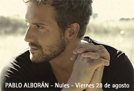 Concierto de Pablo Alborán en Nules