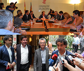 Reunión de turismo con Generalitat, sector empresarial y Lavalin