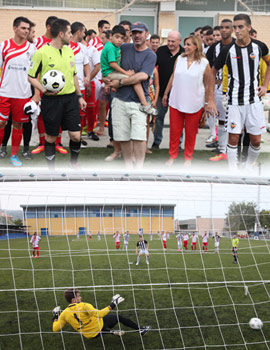 La solidaridad ganó el partido de fútbol del CD Benicàssim y CD Castellón
