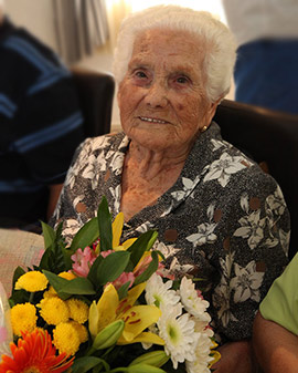 Carmen Bellés Fabregat cumple 100 años