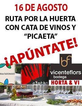 Ruta por la huerta valenciana con cata de vino y 