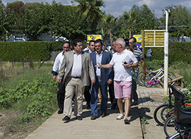 La Diputación renueva la colaboración con la Asociación Provincial de Campings