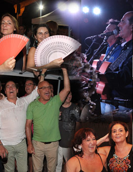 Los Makis ambientaron la fiesta de La Parreta