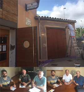 Los vecinos del Primer y Segon Molí trasladan al concejal Porcar sus reivindicaciones para el barrio