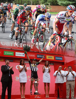 La vuelta ciclista por las calles de Castellón