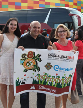 La Gaiata 8  sale de viaje para representar a Castellón en Disneyland Paris