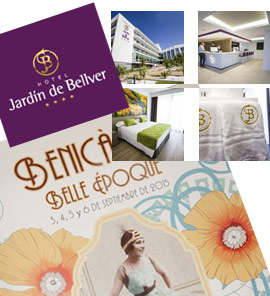 Oferta especial alojamiento del hotel Jardín de Bellver con motivo de la celebración de Belle Époque en Benicàssim