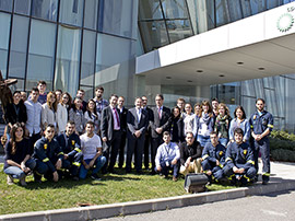 82 estudiantes de la Universitat Jaume I realizan prácticas en la Refinería de BP Castellón durante el curso 2014/2015