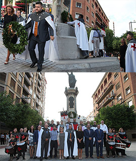 Homenaje en Castellón al Rey Jaime I
