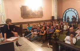 Los músicos de Castellón se reúnen en el Ayuntamiento para exponer sus reivindicaciones