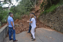 La Diputación acondicionará de manera inmediata los accesos al Salto de la Novia en Navajas