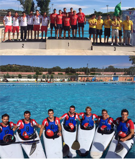 El Real Club Náutico de Castellón campeón de España de Kayak-Polo