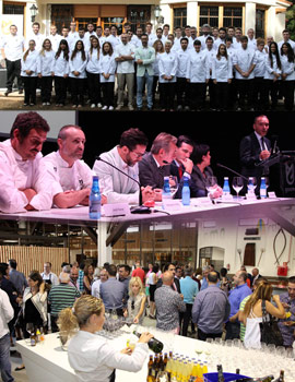 Acto de inauguración del curso académico 2015/16 del Grado Oficial en Gastronomía de la Universidad UCH-CEU GASMA