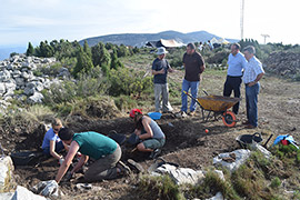 Finalizan los trabajos arqueológicos en la Serra d´en Garcerán