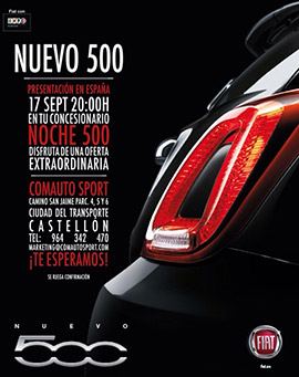 Presentación en Comauto del nuevo Fiat 500