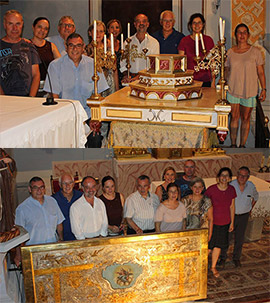 La Fundación Blasco de Alagón restaura dos piezas de la iglesia parroquial de Xiva de Morella