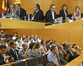 Inauguración del Instituto Universitario de Materiales Avanzados, INAM, de la Universitat Jaume I