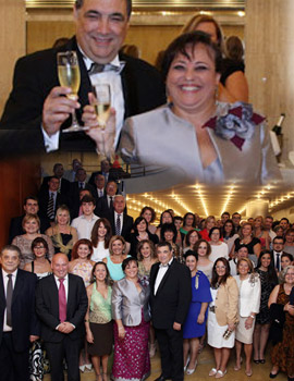 Fiesta celebración de las bodas de plata de Elisabeth Breva Almerich y Agustín Mon Carro