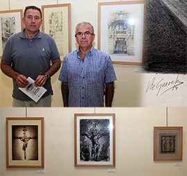 Exposición de dibujos de Vicente Guerola  en el Centro Cultural Provincial Las Aulas
